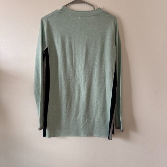 Smartwool Shadow Pine Pocket Sweater in Frosty Green Heather - Picture 5 of 10